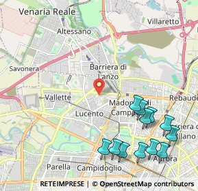 Mappa Corso Cincinnato, 10151 Torino TO, Italia (2.6825)