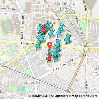 Mappa Corso Cincinnato, 10151 Torino TO, Italia (0.3005)