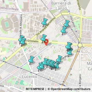 Mappa Corso Cincinnato, 10151 Torino TO, Italia (0.5345)
