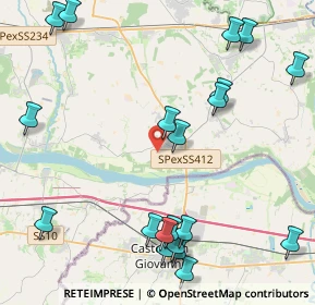 Mappa Via Isola dei Barcaioli, 27017 Pieve Porto Morone PV, Italia (5.442)