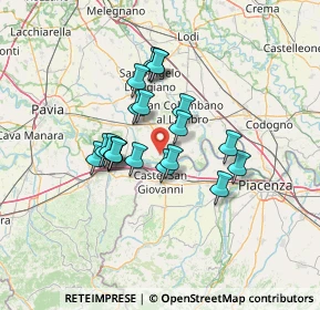 Mappa Via Isola dei Barcaioli, 27017 Pieve Porto Morone PV, Italia (10.406)