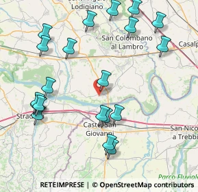 Mappa Via Isola dei Barcaioli, 27017 Pieve Porto Morone PV, Italia (9.3715)