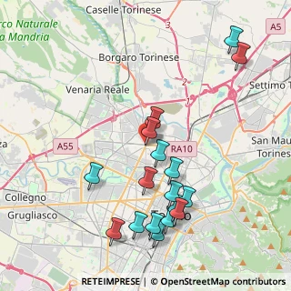Mappa Corso Potenza, 10151 Torino TO, Italia (4.37412)