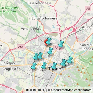Mappa Corso Potenza, 10151 Torino TO, Italia (3.79273)