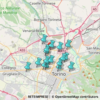 Mappa Madonna di Campagna, 10151 Torino TO, Italia (2.90706)