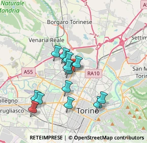 Mappa Corso Potenza, 10151 Torino TO, Italia (3.05786)