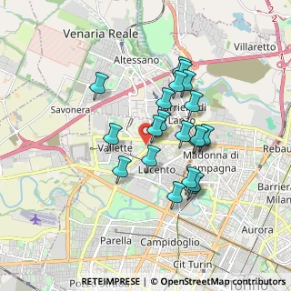 Mappa Torino, 10151 Torino TO, Italia (1.47)