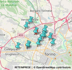 Mappa Torino, 10151 Torino TO, Italia (2.68)