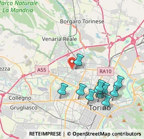 Mappa Torino, 10151 Torino TO, Italia (4.09273)