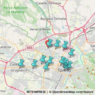 Mappa Torino, 10151 Torino TO, Italia (3.92846)