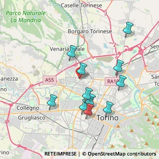 Mappa Torino, 10151 Torino TO, Italia (3.76091)