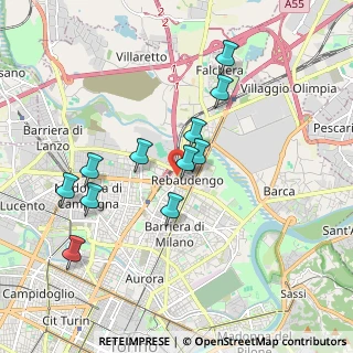 Mappa Corso Vercelli, 10100 Torino TO, Italia (1.74455)
