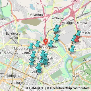 Mappa Corso Vercelli, 10100 Torino TO, Italia (1.9445)