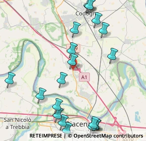 Mappa SS 9 Via Emilia, 26862 Guardamiglio LO, Italia (5.283)