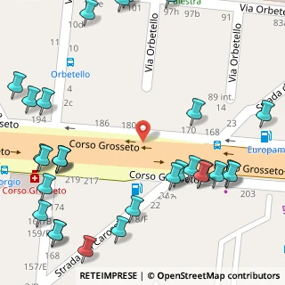 Mappa Strada del Carossio, 10147 Torino TO, Italia (0.09793)
