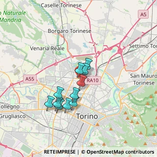 Mappa Strada del Carossio, 10147 Torino TO, Italia (2.79909)