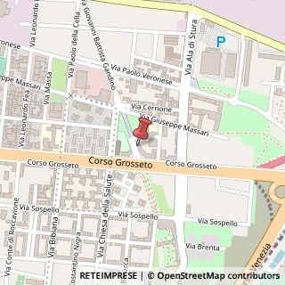 Mappa Via Giovanni Battista Gandino, 8, 10148 Torino, Torino (Piemonte)