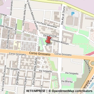 Mappa Via Giuseppe di Rovasenda, 2, 10148 Torino, Torino (Piemonte)