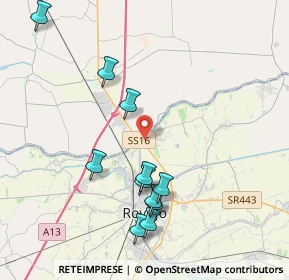 Mappa Via Montebello, 45100 Boara Polesine RO, Italia (4.18182)