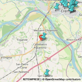 Mappa Via Antonio Labriola, 29010 Castelvetro Piacentino PC, Italia (4.05867)