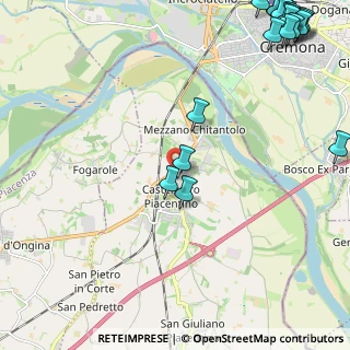 Mappa Via Antonio Labriola, 29010 Castelvetro Piacentino PC, Italia (3.547)