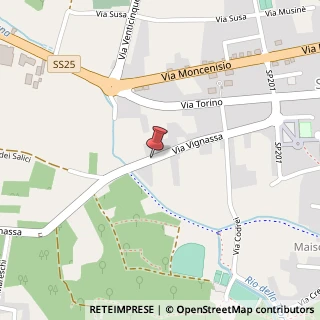 Mappa Via Vignassa, 44, 10050 Sant'Antonino di Susa, Torino (Piemonte)