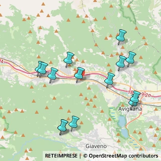 Mappa Via Torino, 10050 Chiusa di San Michele TO, Italia (4.52786)