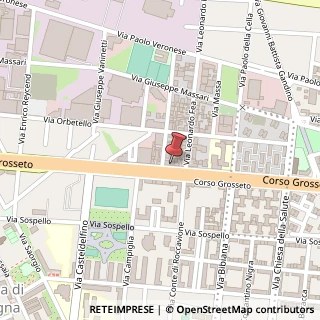 Mappa Corso Grosseto, 122, 10148 Torino, Torino (Piemonte)