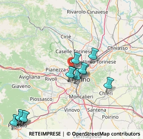 Mappa Via delle Verbene, 10151 Torino TO, Italia (19.74933)