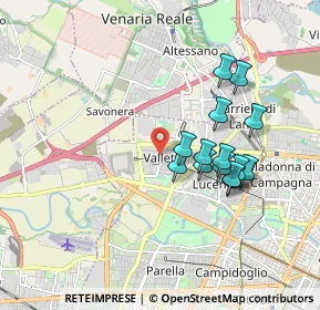Mappa Via delle Verbene, 10151 Torino TO, Italia (1.62)