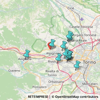 Mappa Snc, 10091 Alpignano TO, Italia (6.53417)