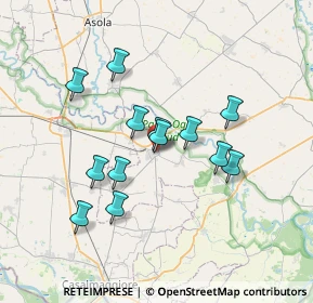 Mappa Via Melegari, 46012 Bozzolo MN, Italia (6.09615)