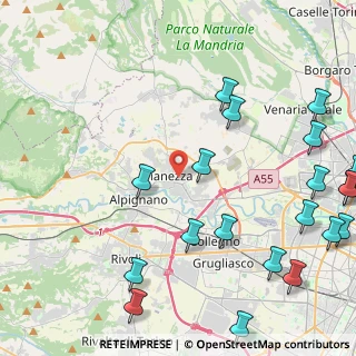 Mappa 10044 Pianezza TO, Italia (6.134)