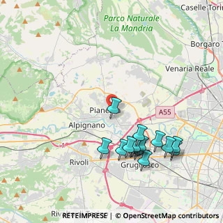 Mappa 10044 Pianezza TO, Italia (4.19714)