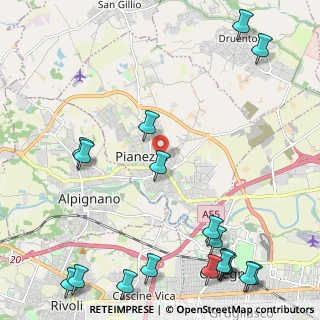 Mappa 10044 Pianezza TO, Italia (3.23444)