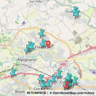 Mappa 10044 Pianezza TO, Italia (3.174)