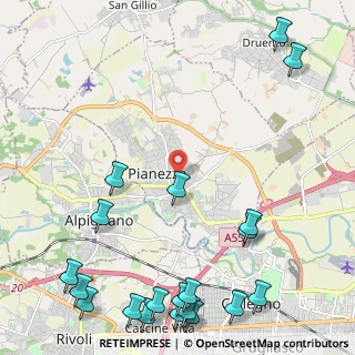 Mappa 10044 Pianezza TO, Italia (3.3045)
