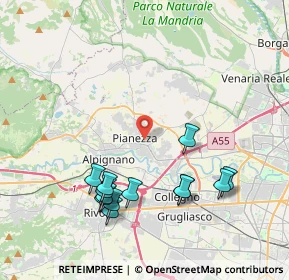 Mappa 10044 Pianezza TO, Italia (4.32)
