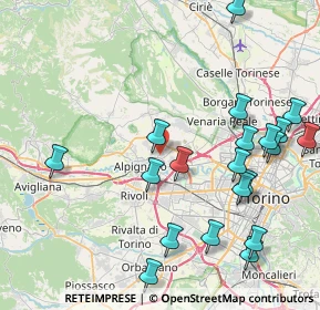 Mappa 10044 Pianezza TO, Italia (9.729)
