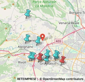 Mappa 10044 Druento TO, Italia (4.00583)