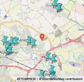 Mappa 10044 Druento TO, Italia (3.021)
