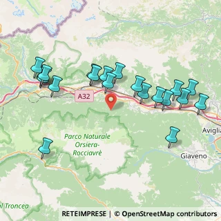 Mappa Borgata adrit, 10050 San Giorio di Susa TO, Italia (8.5785)