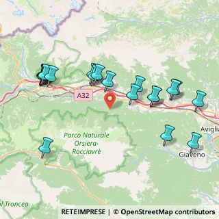Mappa Borgata adrit, 10050 San Giorio di Susa TO, Italia (8.8115)