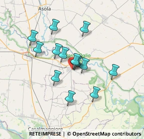 Mappa Via Giuseppina, 46012 Bozzolo MN, Italia (5.44857)