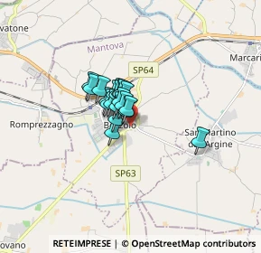 Mappa Via Giuseppina, 46012 Bozzolo MN, Italia (0.8225)