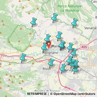 Mappa CAP, 10091 Alpignano TO, Italia (4.00353)