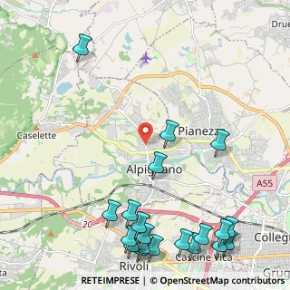 Mappa CAP, 10091 Alpignano TO, Italia (3.096)