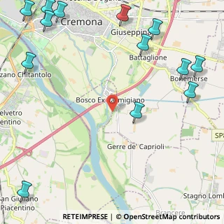 Mappa Via Landi, 26100 Cremona CR, Italia (3.45385)