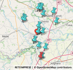 Mappa Via Antona Traversi, 27039 Sannazzaro de' Burgondi PV, Italia (7.113)