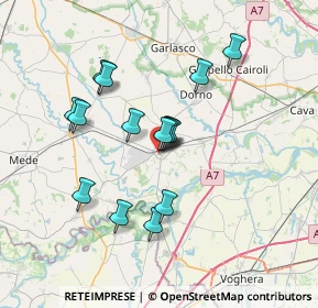 Mappa Via Antona Traversi, 27039 Sannazzaro de' Burgondi PV, Italia (6.056)